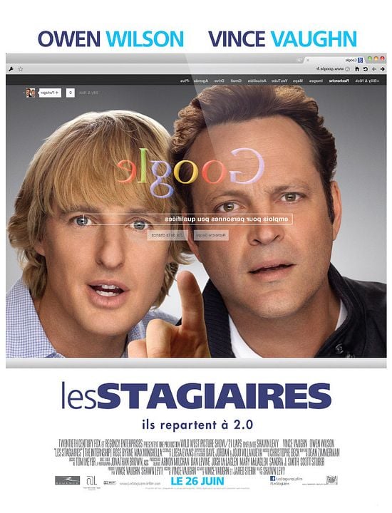 Les Stagiaires : Affiche