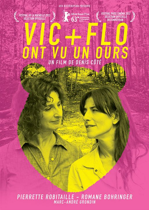 Vic + Flo ont vu un ours : Affiche