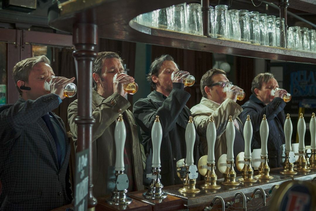 Le Dernier pub avant la fin du monde : Photo Nick Frost, Eddie Marsan, Simon Pegg, Paddy Considine, Martin Freeman