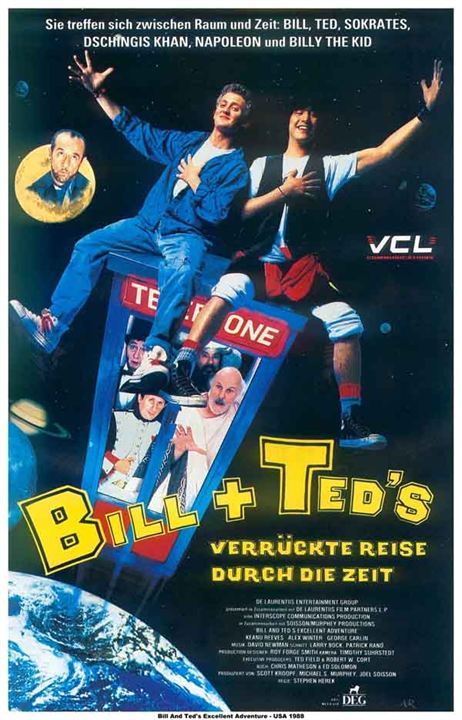 Bill & Ted's Excellent Adventure : Affiche