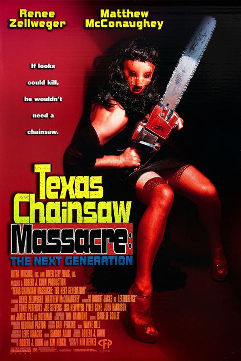 affiche du film massacre à la tronçonneuse la nouvelle génération