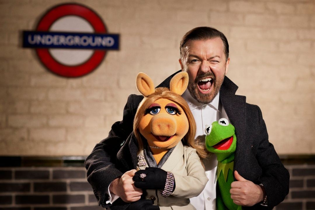 Muppets most wanted : Photo Ricky Gervais