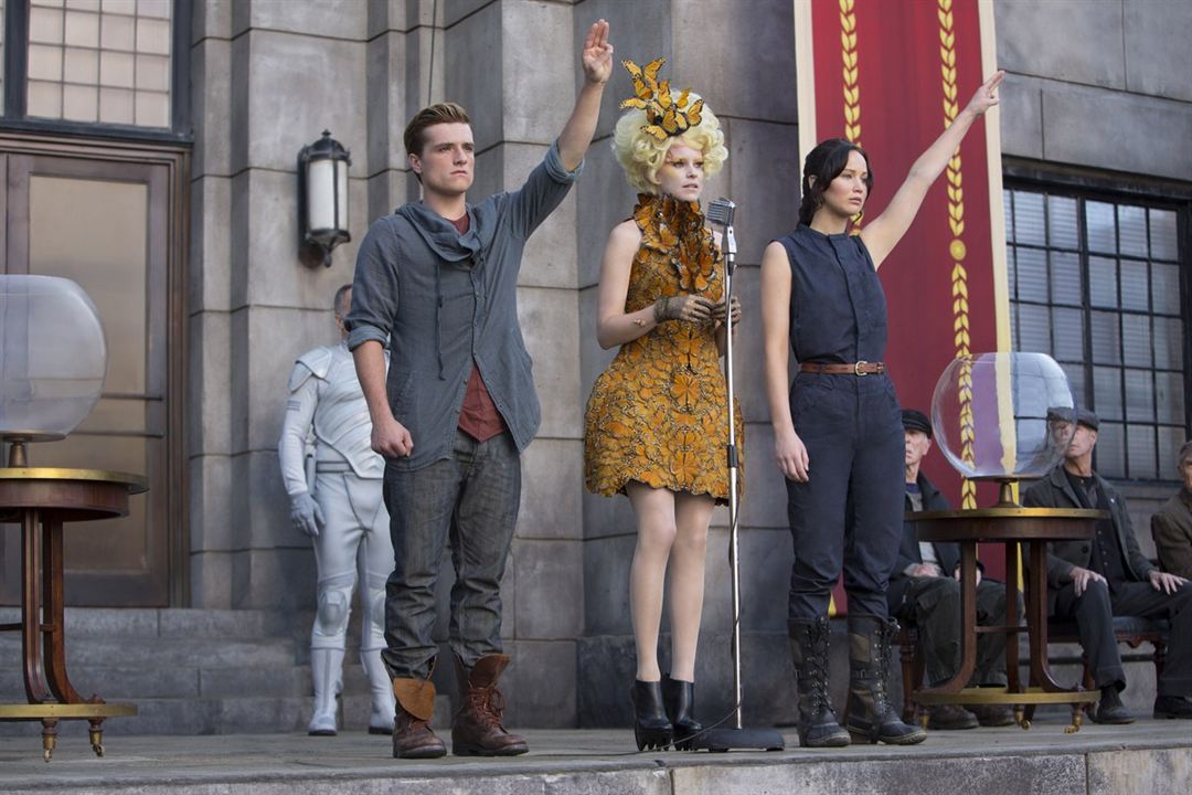Hunger Games - L'embrasement : Photo Jennifer Lawrence, Elizabeth Banks, Josh Hutcherson