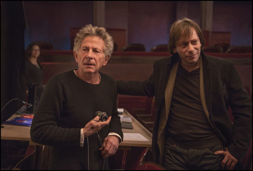 La Vénus à la fourrure : Photo Mathieu Amalric, Roman Polanski