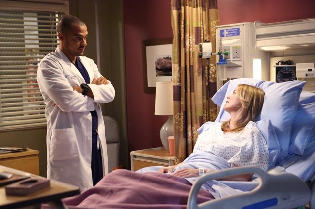 Grey's Anatomy : Photo Jesse Williams, Ellen Pompeo