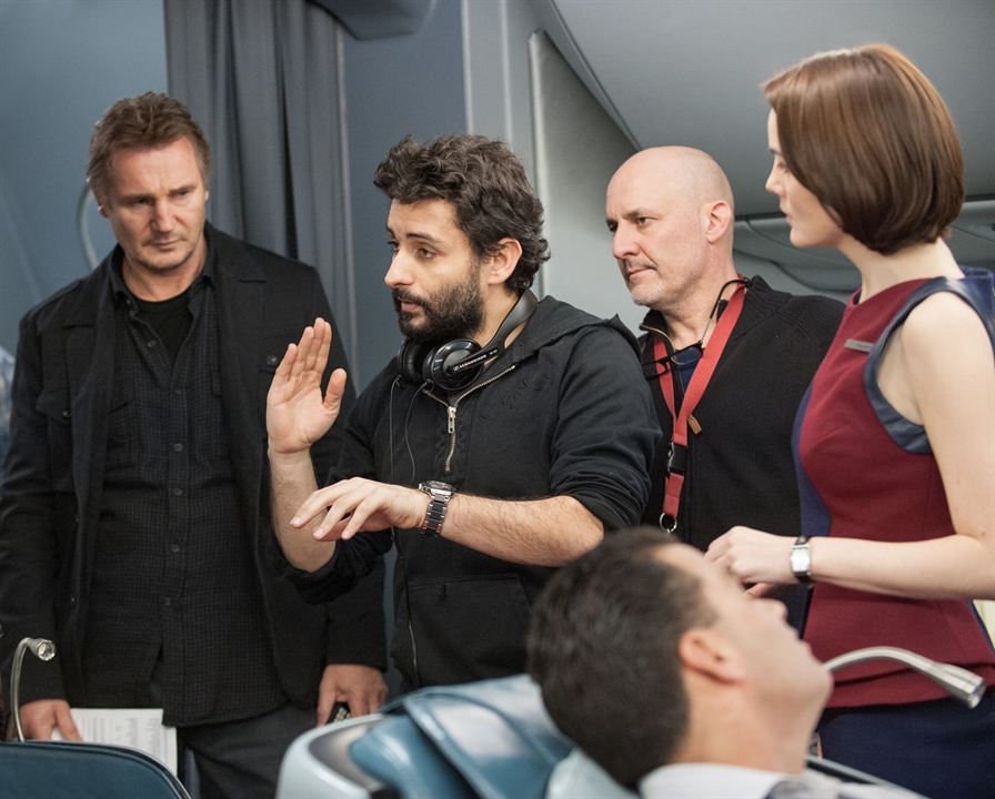 Non-Stop : Photo Liam Neeson, Michelle Dockery, Jaume Collet-Serra