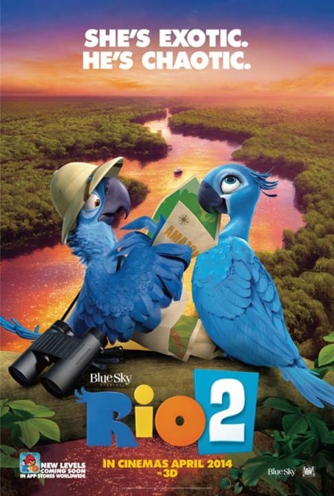 Rio 2 : Affiche