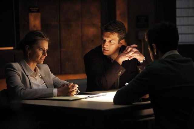 Castle : Photo Stana Katic, Nathan Fillion