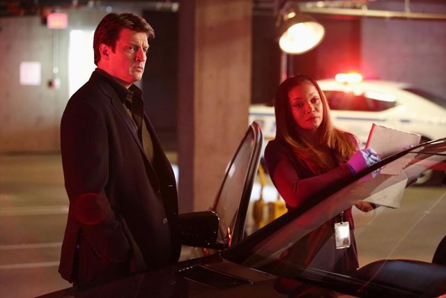 Castle : Photo Tamala Jones, Nathan Fillion