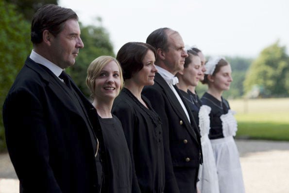 Downton Abbey : Photo Phyllis Logan, Brendan Coyle, Joanne Froggatt