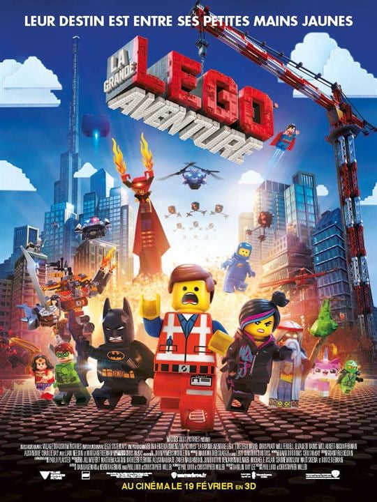 La Grande Aventure Lego : Affiche