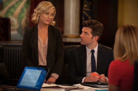 Parks and Recreation : Photo Amy Poehler, Adam Scott