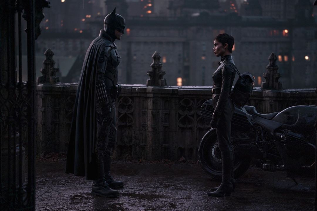 The Batman : Photo Zoë Kravitz, Robert Pattinson