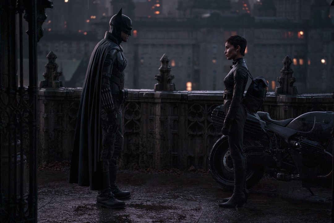 The Batman : Photo Robert Pattinson, Zoë Kravitz
