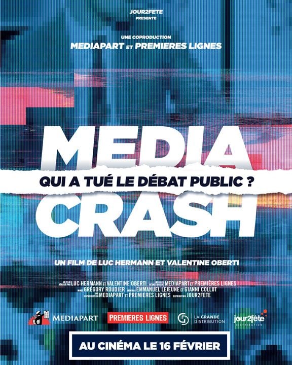 Media Crash - qui a tué le débat public ? : Affiche