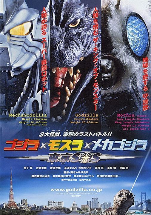 Godzilla: Tokyo S.O.S. : Affiche