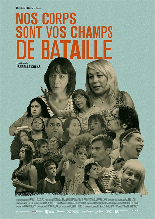 Nos corps sont vos champs de bataille : Affiche