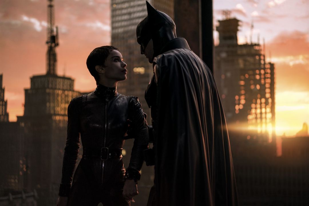 The Batman : Photo Zoë Kravitz, Robert Pattinson