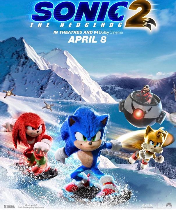 Sonic 2 le film : Affiche