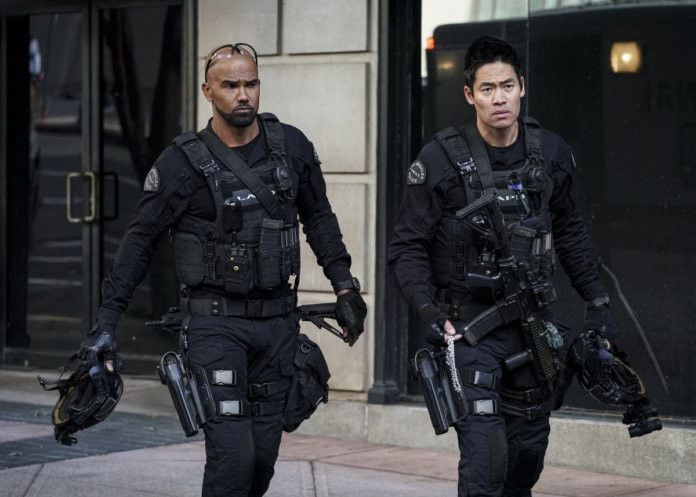 S.W.A.T. (2017) : Photo Shemar Moore, David Lim