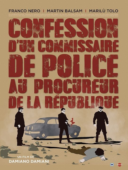 Confession d'un commissaire de police au procureur de la république : Affiche