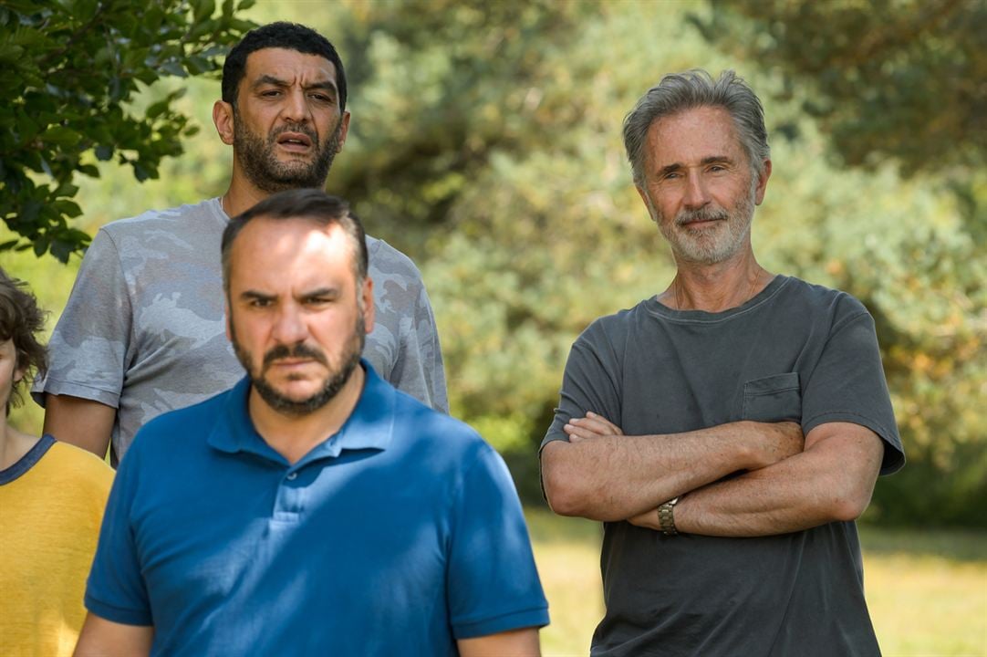 Hommes au bord de la crise de nerfs : Photo Thierry Lhermitte, François-Xavier Demaison, Ramzy Bedia