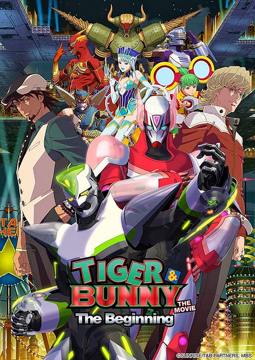 Tiger & Bunny: The Beginning : Affiche
