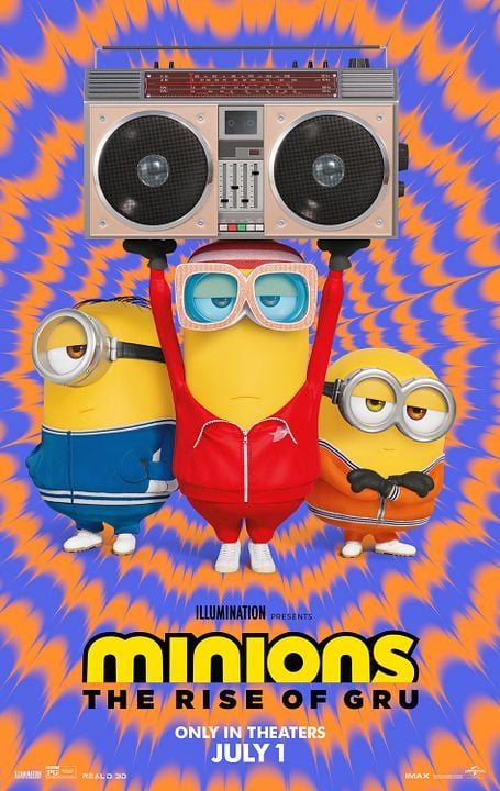 Les Minions 2 : Il était une fois Gru : Affiche