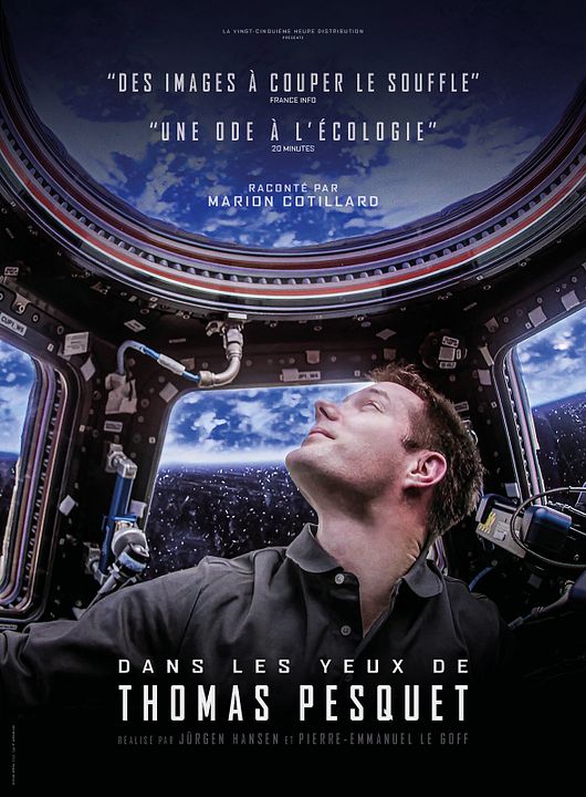 Dans les yeux de Thomas Pesquet (court) : Affiche