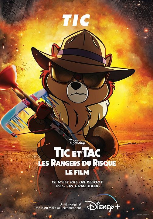 Tic et Tac, les Rangers du risque : le film : Affiche