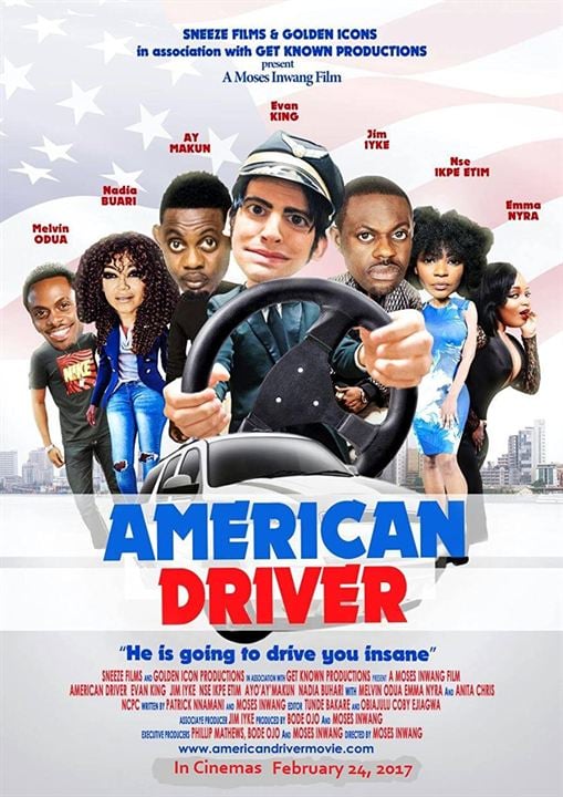 The American Driver : Affiche