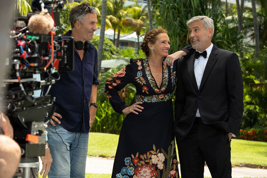 Ticket To Paradise : Photo Ol Parker, Julia Roberts, George Clooney