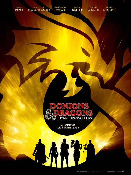Donjons & Dragons : L'Honneur des voleurs : Affiche
