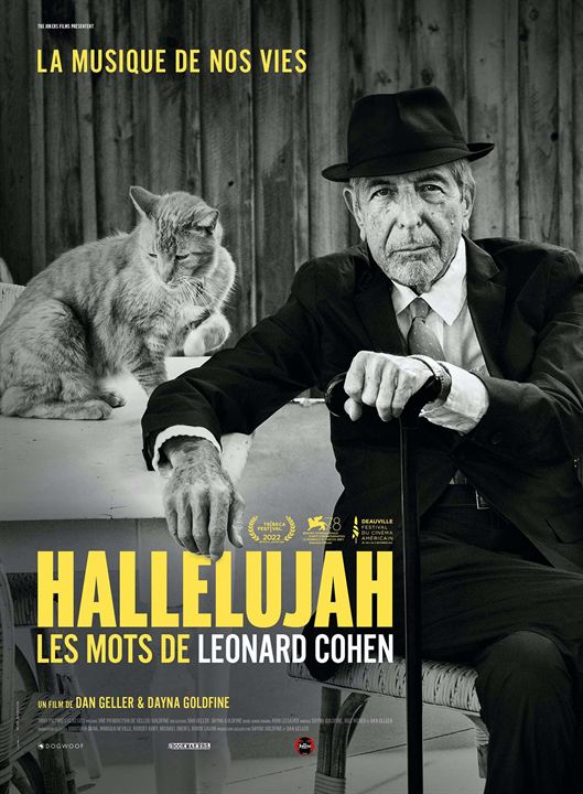 Hallelujah, les mots de Leonard Cohen : Affiche