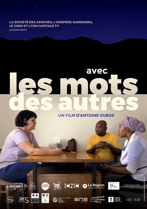 Avec les mots des autres : Affiche