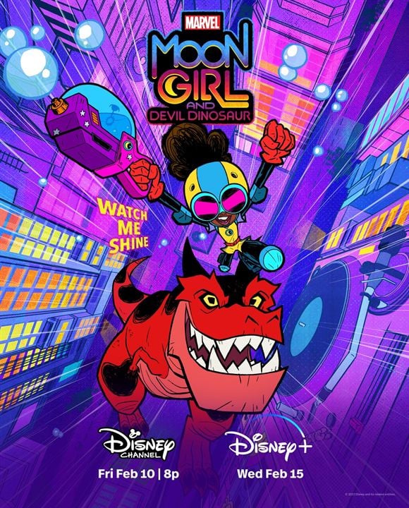 Marvel Moon Girl et Devil le dinosaure : Affiche