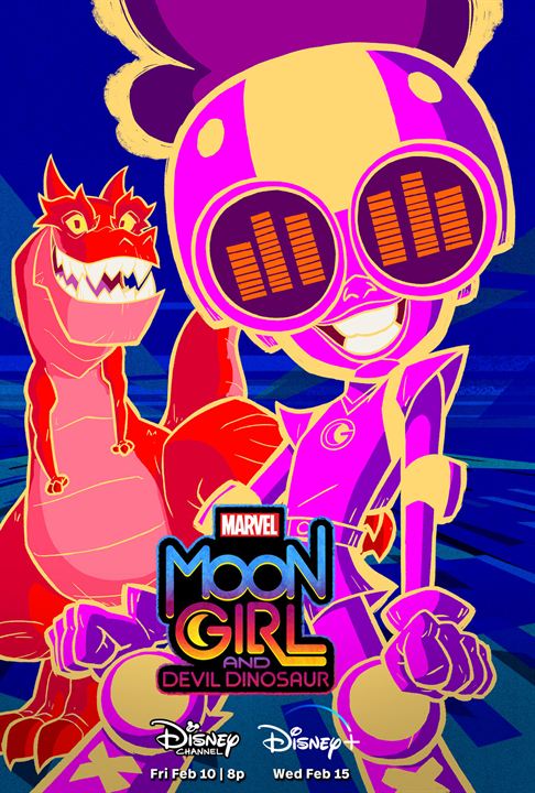 Marvel Moon Girl et Devil le dinosaure : Affiche