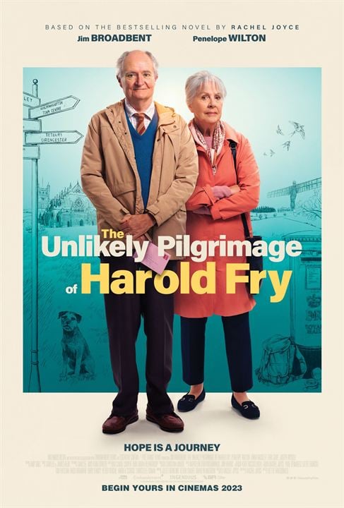 L'Improbable voyage d'Harold Fry : Affiche