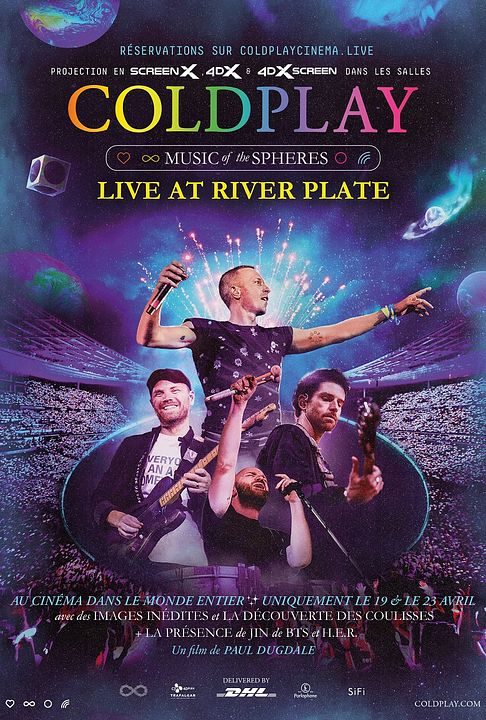 Coldplay - Live At River Plate : Affiche