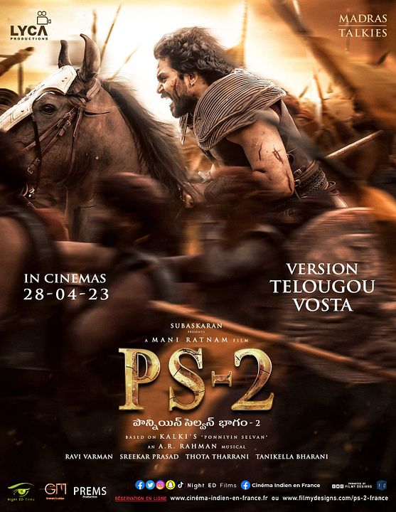 PS 2 - Ponniyin Selvan Partie 2 : Affiche