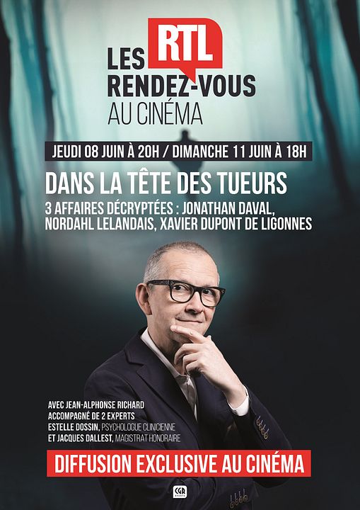 Photo de Les rendezvous RTL au cinéma Dans la tête des tueurs Photo 1 sur 1 AlloCiné Photo de Les rendezvous RTL au cinéma Dans la tête des tueurs Photo 1 sur 1 AlloCiné
