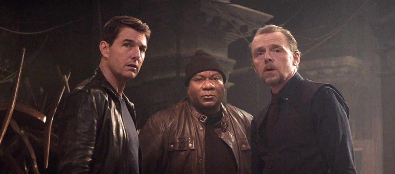 Mission: Impossible – Dead Reckoning Partie 1 : Photo Tom Cruise, Simon Pegg, Ving Rhames