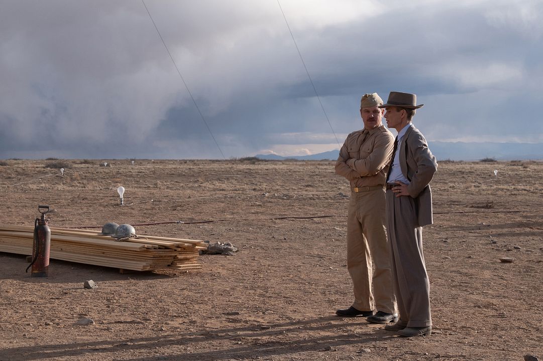 Oppenheimer : Photo Matt Damon, Cillian Murphy