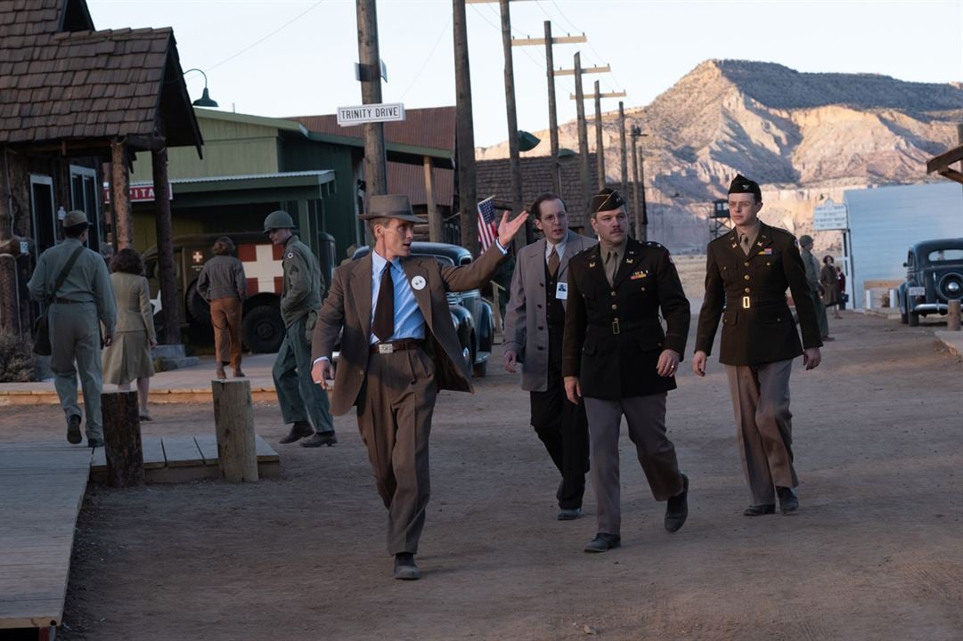 Oppenheimer : Photo Matt Damon, Dane DeHaan, Cillian Murphy, Olli Haaskivi