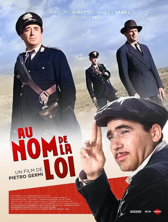 Au nom de la loi : Affiche