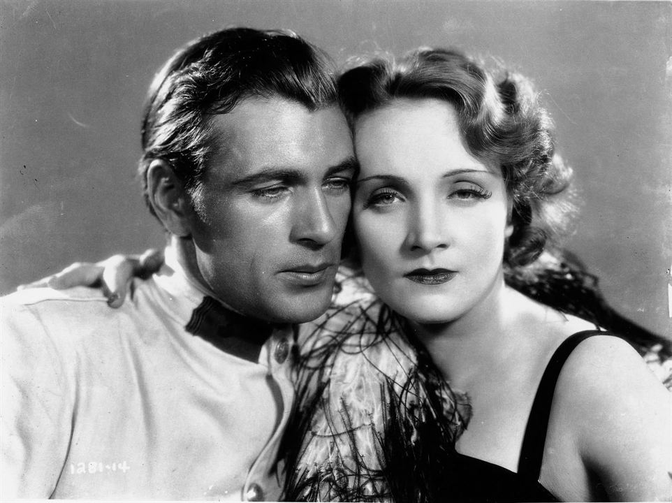 Coeurs brûlés : Photo Marlene Dietrich, Gary Cooper