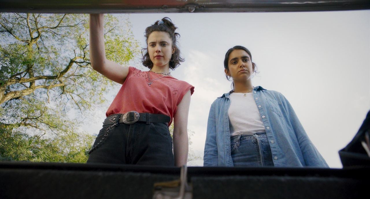 Drive-Away Dolls : Photo Margaret Qualley, Geraldine Viswanathan