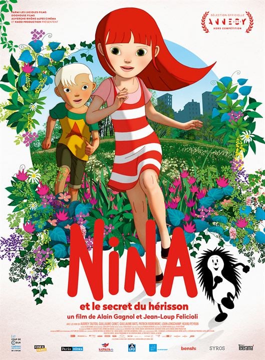 Nina et le secret du hérisson : Affiche