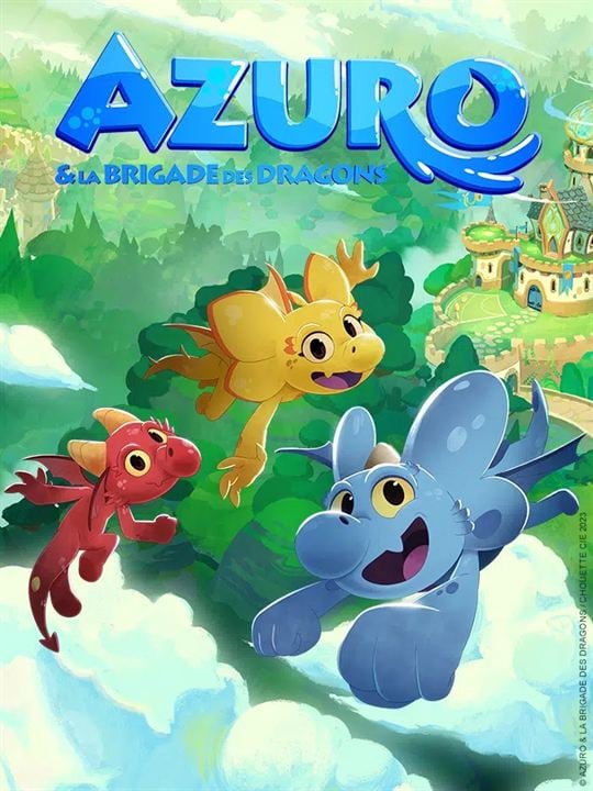 Azuro & la brigade des dragons : Affiche