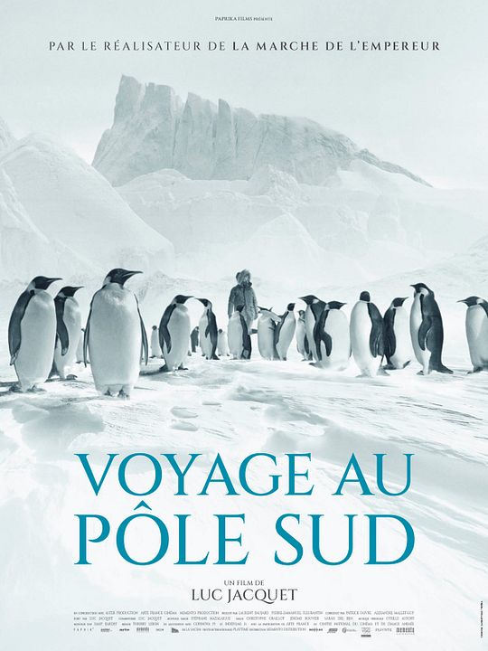 Voyage au pôle sud : Affiche